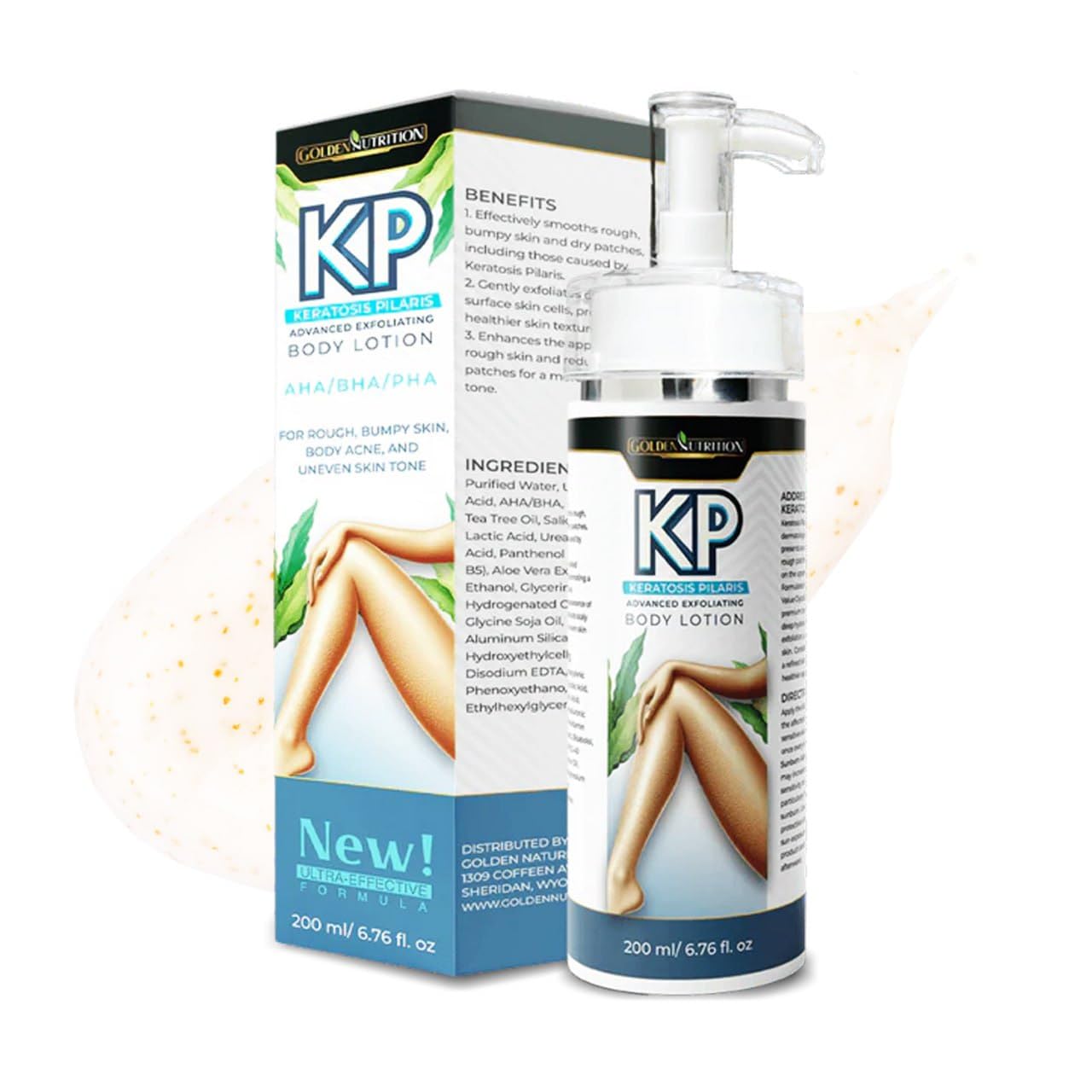 Amazon.com : Golden Nutrition Smoothing & Hydrating KP Lotion